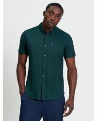Ben Sherman - Short Sleeve Signature Oxford Shirt In - Lyst