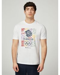 Ben Sherman - Team Gb All Nations Graphic Tee - Lyst