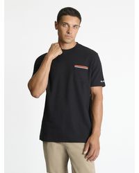 Ben Sherman - Pique Pocket Tee In Black - Lyst