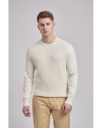 Ben Sherman - Textured Front Crew - Lyst