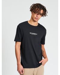 Ben Sherman - Short Sleeve World Broadcast Tshirt In Black - Lyst