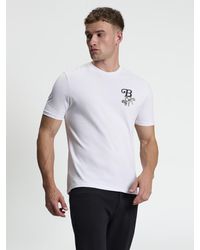 Ben Sherman - Short Sleeve Ride Out Tshirt In White - Lyst