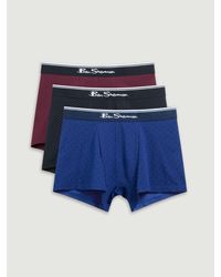 Ben Sherman - 3 Pack Mod Signature Spot And Plain In Assorted - Lyst