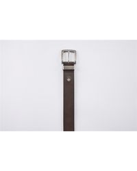 Ben Sherman - Wilsham Leather Belt In Brown - Lyst