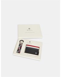 Ben Sherman - Credit Card Wallet & Keyring Gift Set In - Lyst