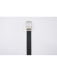 Ben Sherman - George Reversible Leather Belt In Black - Lyst