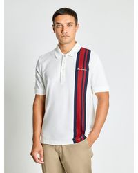 Ben Sherman - House Mod Polo Shirt In Snow White - Lyst
