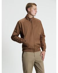 Ben Sherman - Signature Harrington Jacket In Brown - Lyst