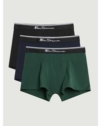 Ben Sherman - 3 Pack Signature Plain mix Underwear In Assorted - Lyst