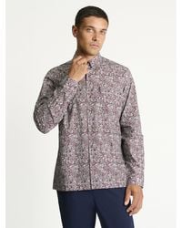 Ben Sherman - Long Sleeve Paisley Print Shirt In - Lyst