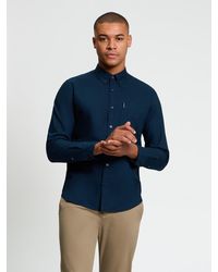 Ben Sherman - Organic Oxford Long Sleeve Shirt In - Lyst
