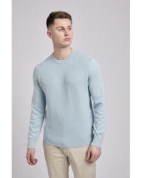 Ben Sherman - Textured Front Crew - Lyst