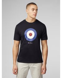Ben Sherman - Signature Target T-shirt In Black - Lyst