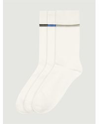 Ben Sherman - 3 Pack Mod Stripe Sock In White - Lyst
