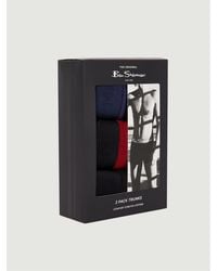 Ben Sherman - 3 Pack Pattern Mix Underwear In Assorted - Lyst
