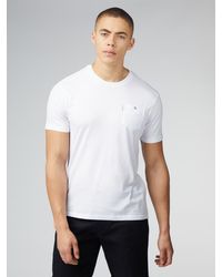 Ben Sherman - Signature T-shirt With Chest Pocket - Lyst