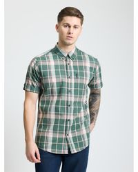 Ben Sherman - Short Sleeve Check Shirt In - Lyst
