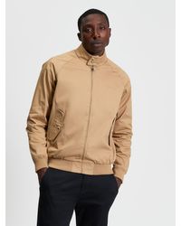 Ben Sherman - Signature Harrington In Sand - Lyst