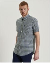 Ben Sherman - Short Sleeve Signature House Check Shirt - Lyst