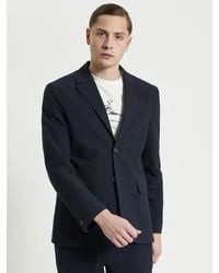 Ben Sherman - Seersucker Blazer In Midnight - Lyst