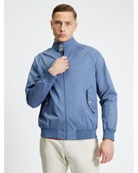 Ben Sherman - Signature Harrington Jacket In Indigo - Lyst