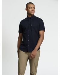 Ben Sherman - Short Sleeve Signature Oxford Shirt In - Lyst