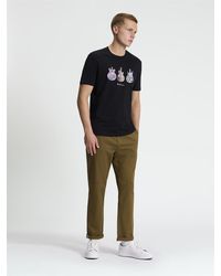 Ben Sherman - Short Sleeve Guitar Signs Tshirt In Black - Lyst