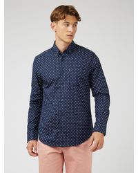 Ben Sherman - Polka Dot Print Shirt - Lyst