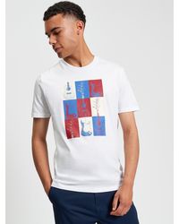 Ben Sherman - Pop Art Guitars Tee In White - Lyst