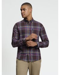 Ben Sherman - Long Sleeve Twill Check Shirt In - Lyst