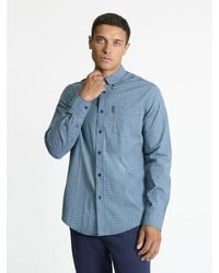 Ben Sherman - Long Sleeve Mini Mod Check Shirt In - Lyst
