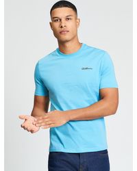 Ben Sherman - Short Sleeve Signature Tshirt In Blue - Lyst