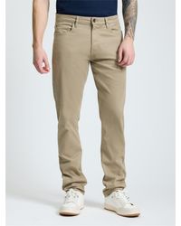 Ben Sherman - 5 Pocket Bedford Trousers In Stone - Lyst