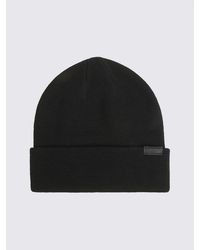 Ben Sherman - Beanie Hat In Black - Lyst