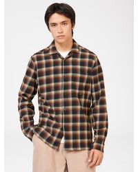 Ben Sherman - Brushed Ombre Check Shirt - Lyst