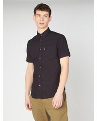 Ben Sherman - Organic Cotton Short Sleeve Oxford Shirt - Lyst
