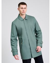 Ben Sherman - Bonded Mac In Pale - Lyst