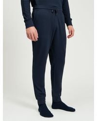 Ben Sherman - Jersey Waffle Trouser In Dark Navy - Lyst