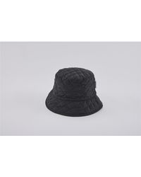 Ben Sherman - Diamond Quilted Bucket Hat In Black - Lyst