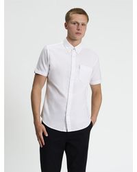 Ben Sherman - Short Sleeve Signature Oxford Shirt In - Lyst