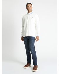 Ben Sherman - Tipped Long Sleeve Polo Shirt In - Lyst