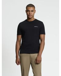 Ben Sherman - Short Sleeve Signature Tshirt In Black - Lyst