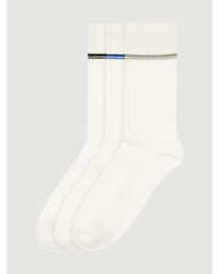 Ben Sherman - 3 Pack Mod Stripe Sock In White - Lyst