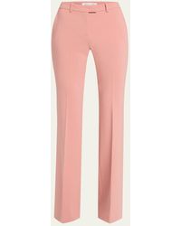 Michael Kors - Haylee Flare Crepe Trousers - Lyst