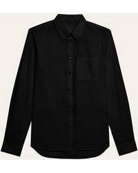 Helmut Lang - Classic Button-down Soft Cotton Shirt - Lyst