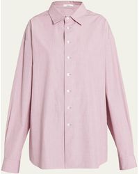 The Row - Attica Oversized Button Down Shirt - Lyst