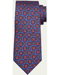 Charvet - Silk Floral-print Tie - Lyst