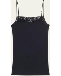 Hanro - Moments Lace-trimmed Camisole - Lyst