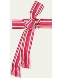 Pippa Holt - Handwoven Stripe Wrap Belt - Lyst