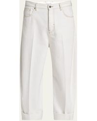 Givenchy - Twisted-Seam Denim Jeans - Lyst